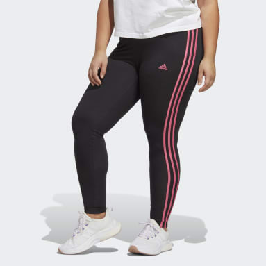 Legging Essentials 3-Stripes (Grandes tailles) Noir Femmes Sportswear