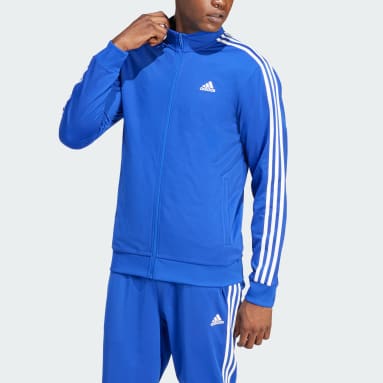 Adidas Badge Of Sport Tracksuit Set - Blue – Footkorner