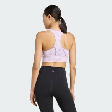 Top Deportivo Run Pocket Estampado Soporte Medio
