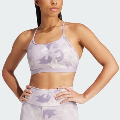 adidas Brassière Running Medium Support - Rose Femme