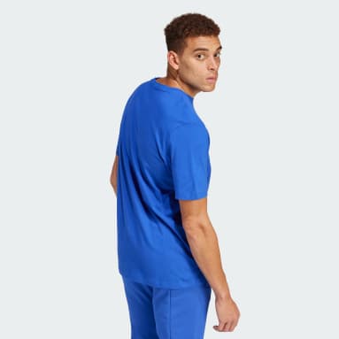 Men Sportswear Blue Future Icons Badge of Sport Tee