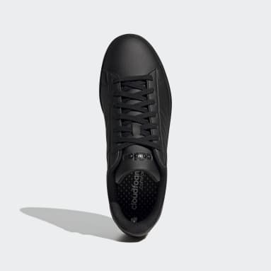 Men Sportswear Black Grand Court Cloudfoam Lifestyle Court Comfort Shoes