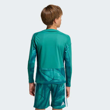 Germany 26 Home Goalkeeper Kids Long Sleeve Jersey