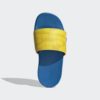 Ojotas adidas adilette Comfort x LEGO® Niños Amarillo Niño Sportswear