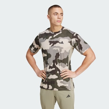 T-shirt Train Essentials Camo Allover Print