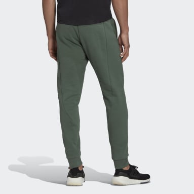 Pantalon à revers molleton Stadium Badge of Sport vert Hommes Sportswear