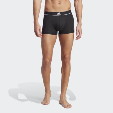 Men Gym & Training Black Active Micro Flex Eco Trunk Underwear 3 Pack
