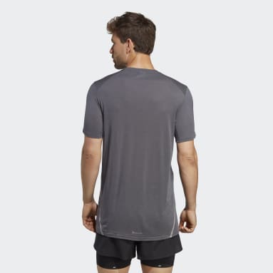 T-shirt de running Win Confidence gris Hommes Course