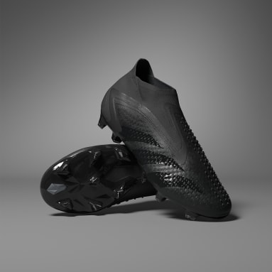 Botas de Futebol Predator Accuracy+ – Piso firme Preto Futebol
