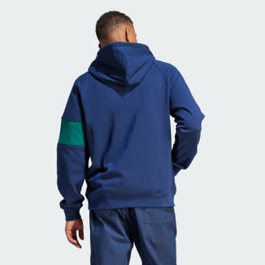 ผู้ชาย Originals สีน้ำเงิน เสื้อฮู้ด Hack NY Cutline