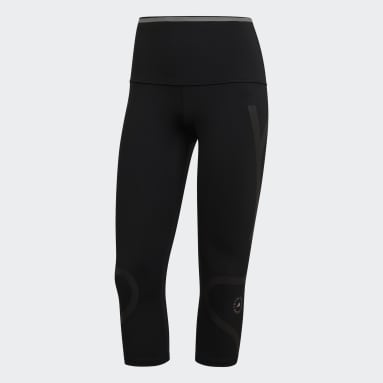 Women Sportswear Black adidas by Stella McCartney TRUEPACE 3/4 Tights