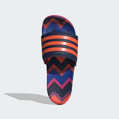 Chinelos Comfort Adilette Azul Mulher Sportswear