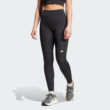 Black velvet adidas leggings online