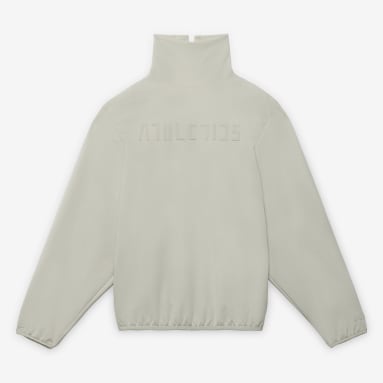 เสื้อคอสูงผ้าฟลีซบุหนังซูเอด Fear of God Athletics