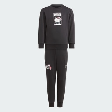 adidas Originals x Hello Kitty SST Wide Leg Pants - Black