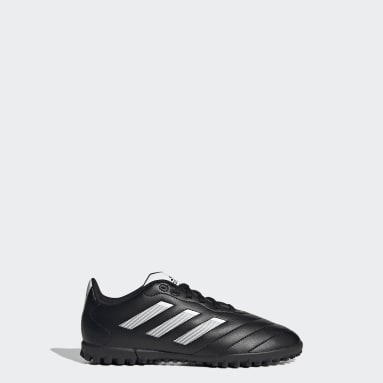 Black football turf shoes top