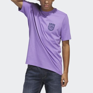 TOPMAN Topman oversized baseball jersey with logo, Lilac Men's