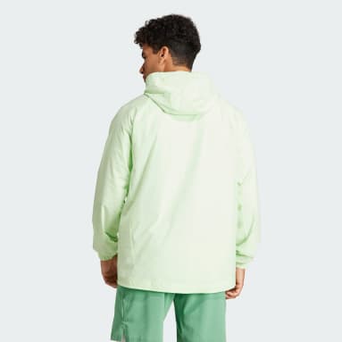 Männer Tennis Tennis Pro Semi-Transparent Jacke Grün