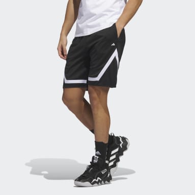 Heren Basketbal zwart adidas Pro Block Short