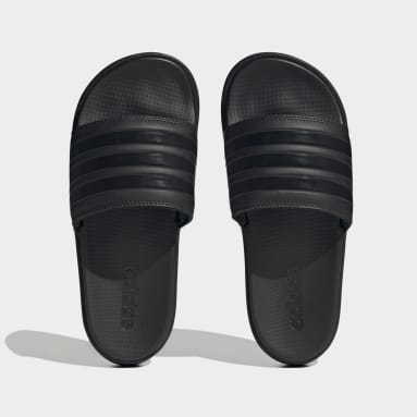 Sportswear zwart adilette Platform Badslippers