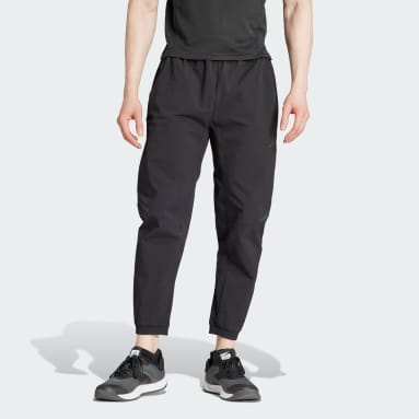 Adidas Climacool Black Pants with White Stripe-Zipper At Hems Size Small  (8-10)