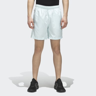 Men Training Blue WOVEN SHORTS