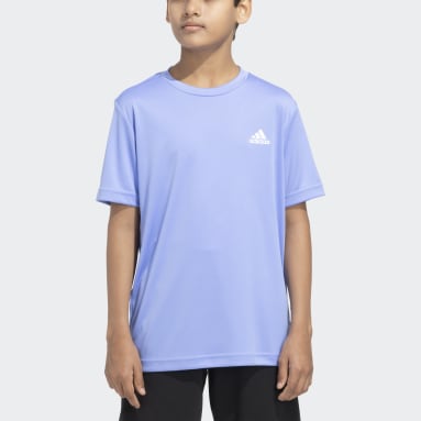 Girls Training Blue SPORTS PERFORMANCE TEE