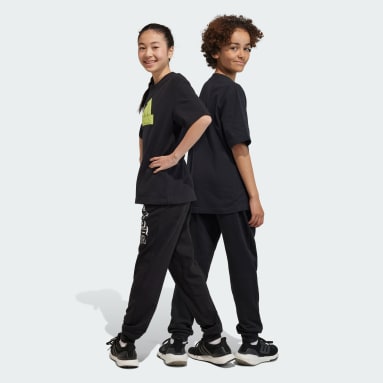 Pantaloni Brand Love Junior Nero Bambini Sportswear