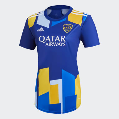Tercera Camiseta Boca Juniors 20/21 Azul Mujer Fútbol