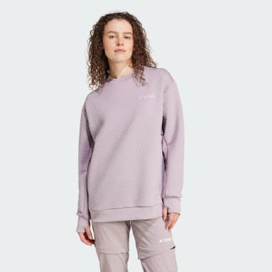Purple Sweatshirts adidas DE