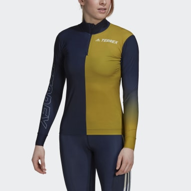 Camisola de Corrida XC TERREX Agravic Azul Mulher TERREX