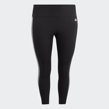 Leggings 7/8 com Cintura Subida 3-Stripes Train Essentials (Plus Size)