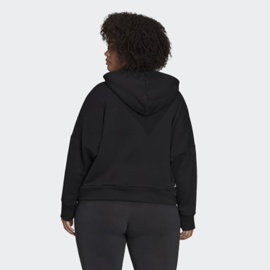 Γυναίκες Sportswear Μαύρο adidas Sportswear Future Icons Hoodie (Plus Size)