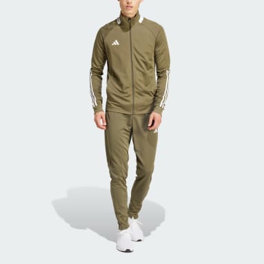 Men Sportswear Green Sereno AEROREADY Cut 3-Stripes Track Suit