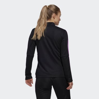 Sudadera entrenamiento Tiro Essential Negro Mujer Fútbol