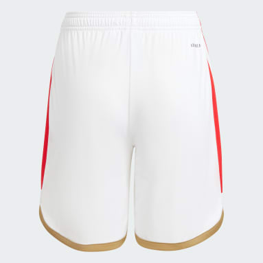 Pantalón corto primera equipación Benfica 23/24 Blanco Niño Fútbol