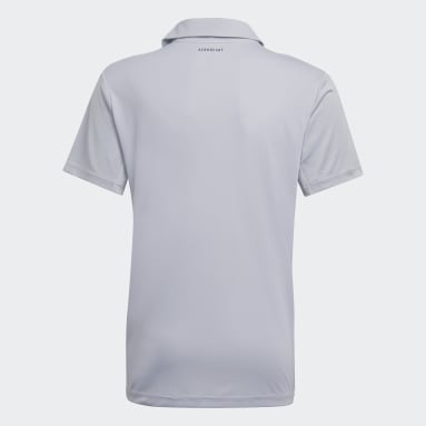 Playera Polo de Tenis Club Gris Niño Tennis