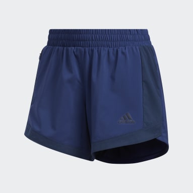 Shorts Mesh Azul Mujer Training
