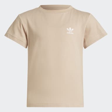 Camiseta Adicolor Beige Niño Originals