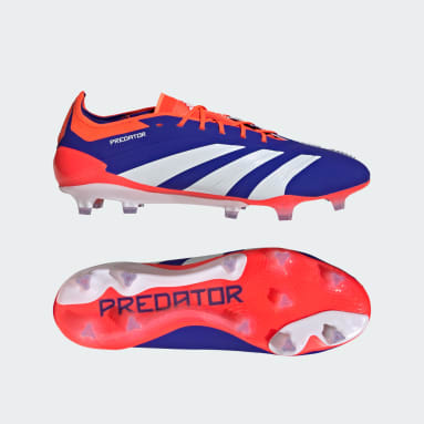 Football Blue Predator Elite Firm Ground Boots