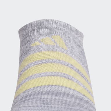 Women's Training Grey Superlite Super-No-Show Socks 6 Pairs