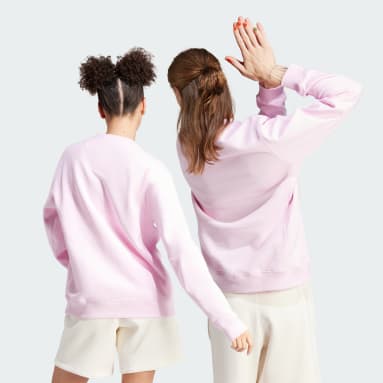 Sportswear Pink Lounge Fleece Sweatshirt