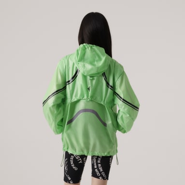 Women Running Green 스텔라 트루페이스 러닝 재킷