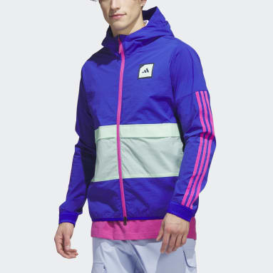 Mænd Golf Blå Men's Adicross X Energy One-Layer jakke