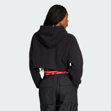 Felpa con cappuccio adidas x MOON BOOT Cropped