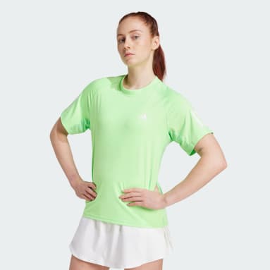 Camiseta de tenis Club Climacool 3 Franjas