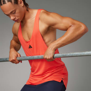 Regata Workout Stringer Vermelho Homem Training