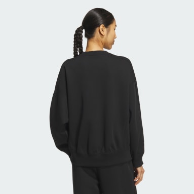 에센셜 플러스 3-스트라이프 스웨트 크루