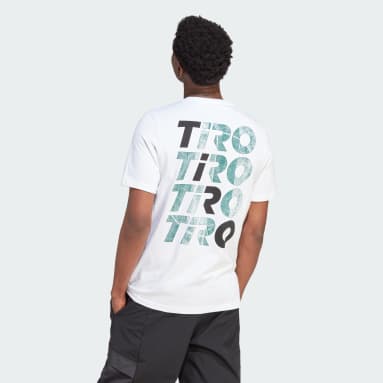 Herr Sportswear Vit Tiro Wordmark Graphic T-shirt