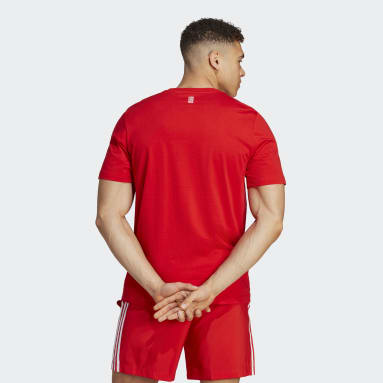 Männer Fußball FC Bayern München DNA Graphic T-Shirt Rot